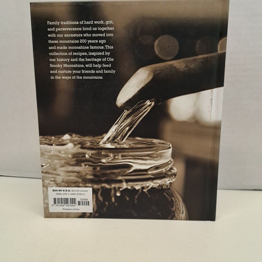 Shining Ole Smoky Mountain Moonshine Family Cookbook Hardcover - Picture 2 of 5